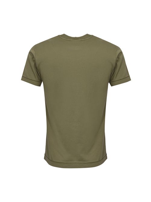 T-shirt 2100027 in cotone Military green STONE ISLAND | 2100027S0013V005G